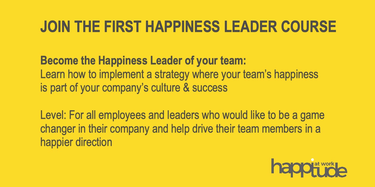 Happiness Leader Course Zurich