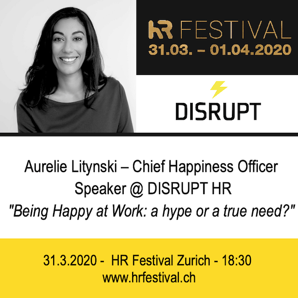 Happiness at work HR Festival Zurich